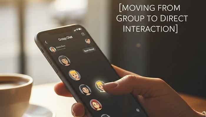 Snapchat group chat and direct interaction comparison for Planet Rank