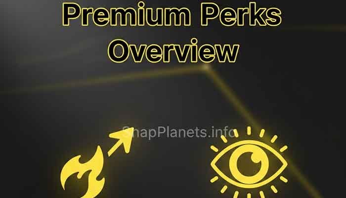 Snapchat Plus premium features including badge, icons, and Story tools