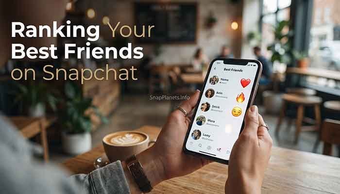 A person managing their Snapchat Best Friends list on a smartphone