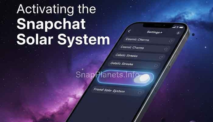 How to see Snapchat Planets and understand Friend Solar System visibility