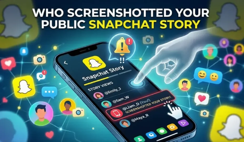 Who screenshotted your public Snapchat Story screenshot guide