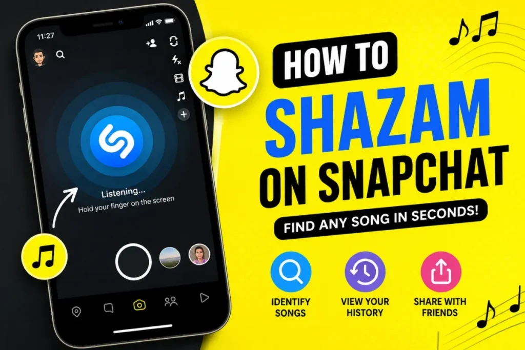How to Shazam on Snapchat and identify songs