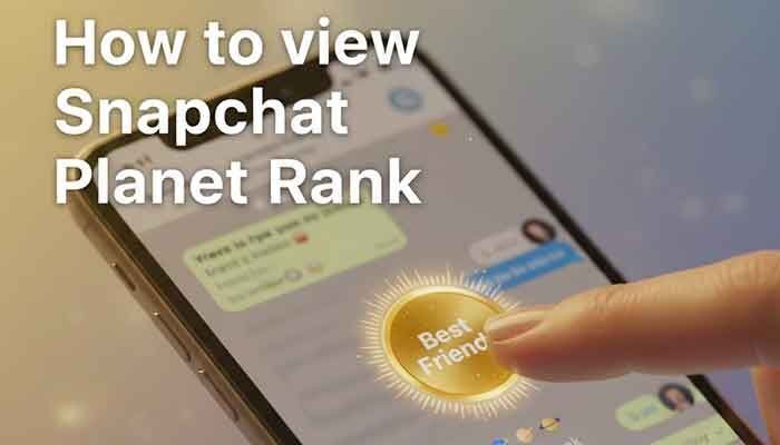 How to check a Snapchat Friend Solar System planet rank