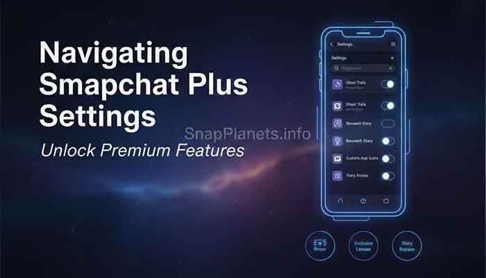 Snapchat Plus Friend Solar System settings and planets