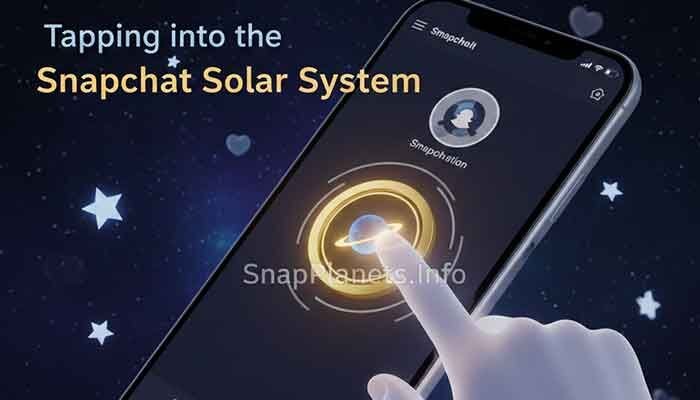 Does Snapchat notify when you check Friend Solar System planets guide