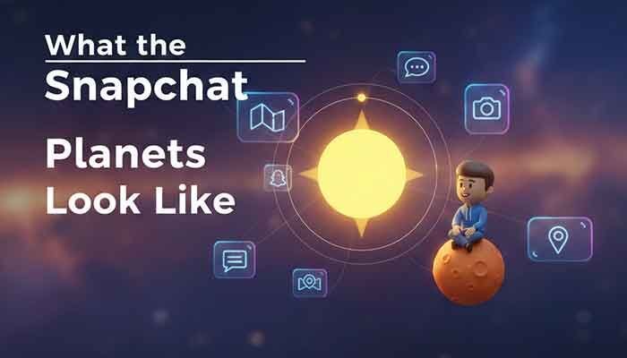 Snapchat Friend Solar System planets and Bitmoji guide